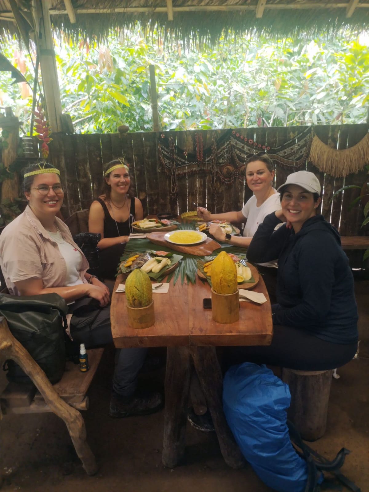 Gastronomía típica amazónica en el Yasuní